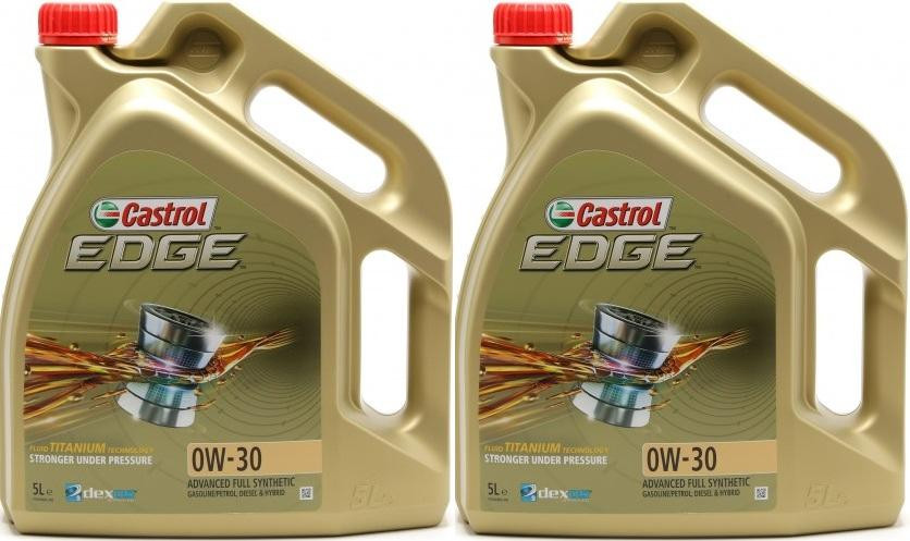 Castrol Edge 0W-30 Fluid Titanium (ex. FST) Motoröl 2x 5 = 10 Liter