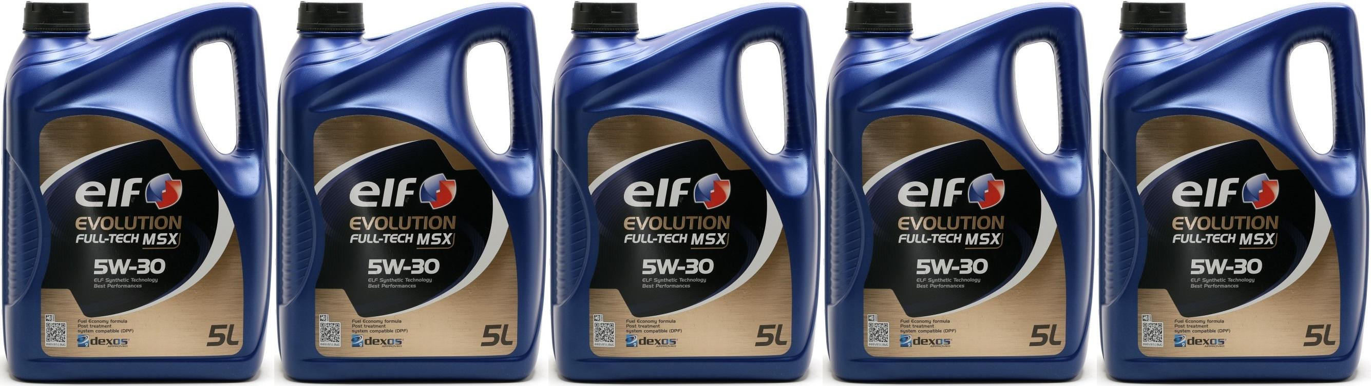 Elf Evolution FULL-TECH MSX 5W-30 Motoröl 5x 5 = 25 Liter