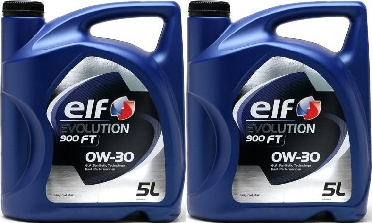 Elf Evolution 900 FT 0W-30 Motoröl 2x 5 = 10 Liter