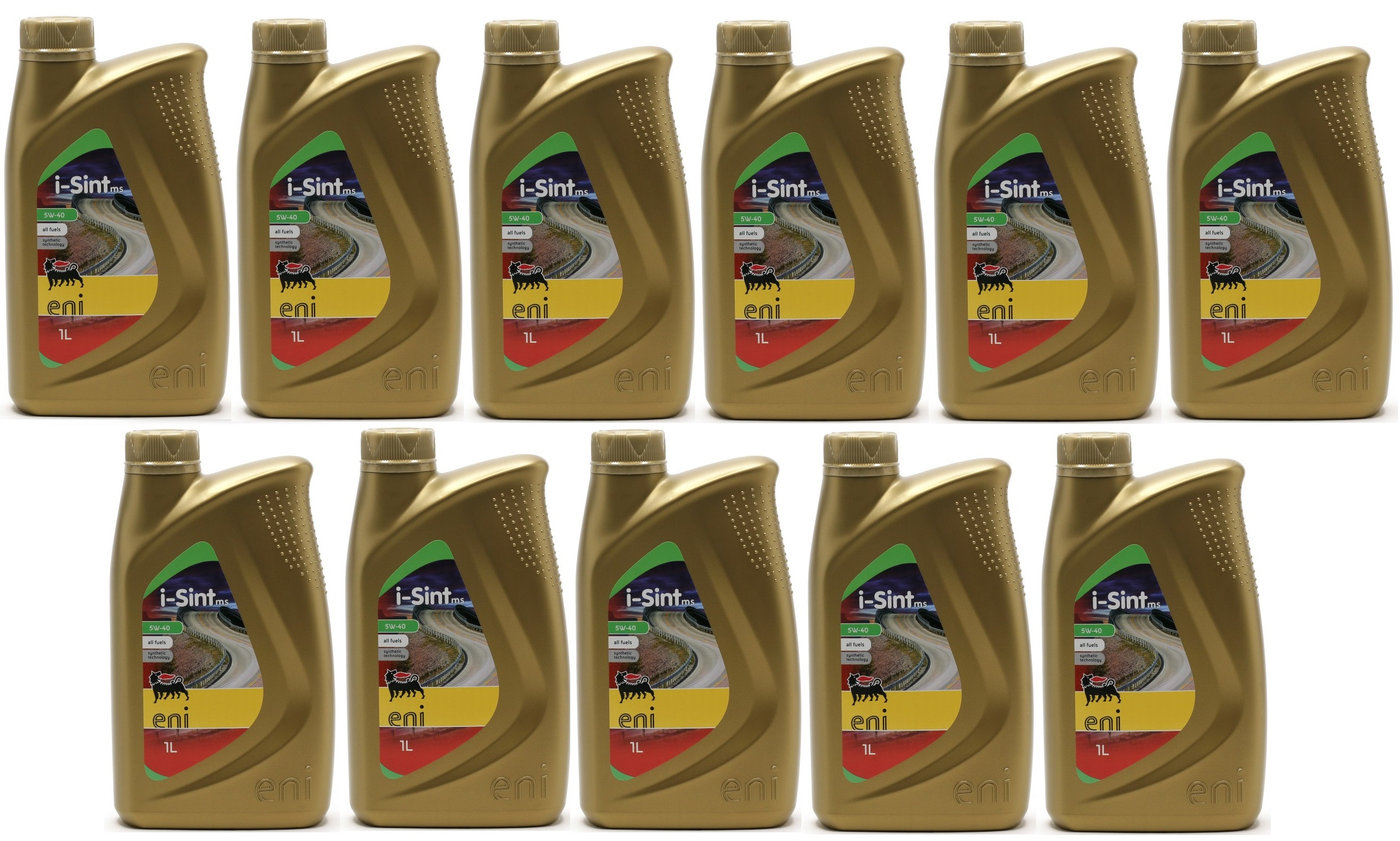 ENI i-Sint MS 5W-40 Motoröl 11x 1l = 11 Liter