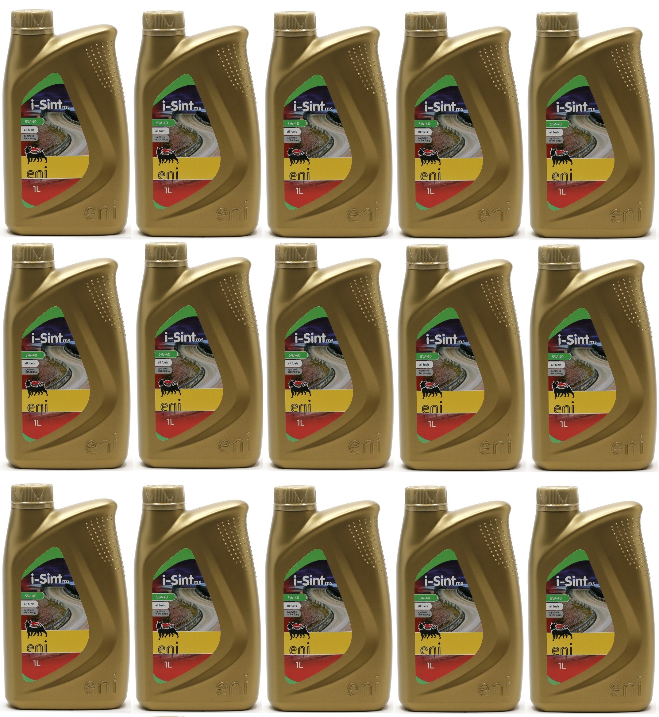 ENI i-Sint MS 5W-40 Motoröl 15x 1l = 15 Liter