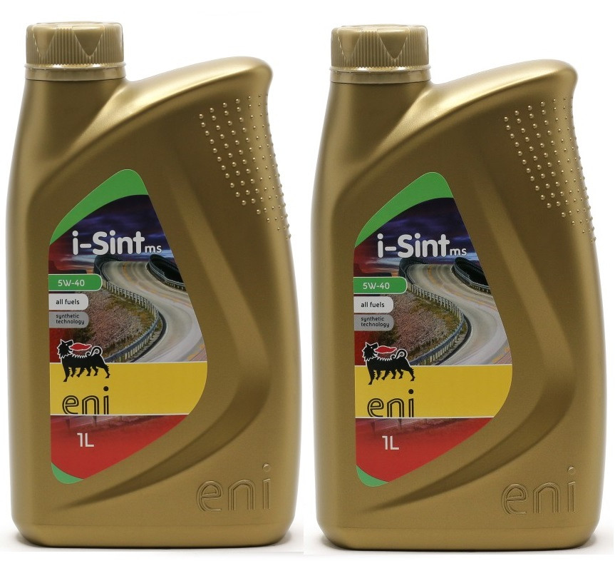 ENI i-Sint MS 5W-40 Motoröl 2x 1l = 2 Liter