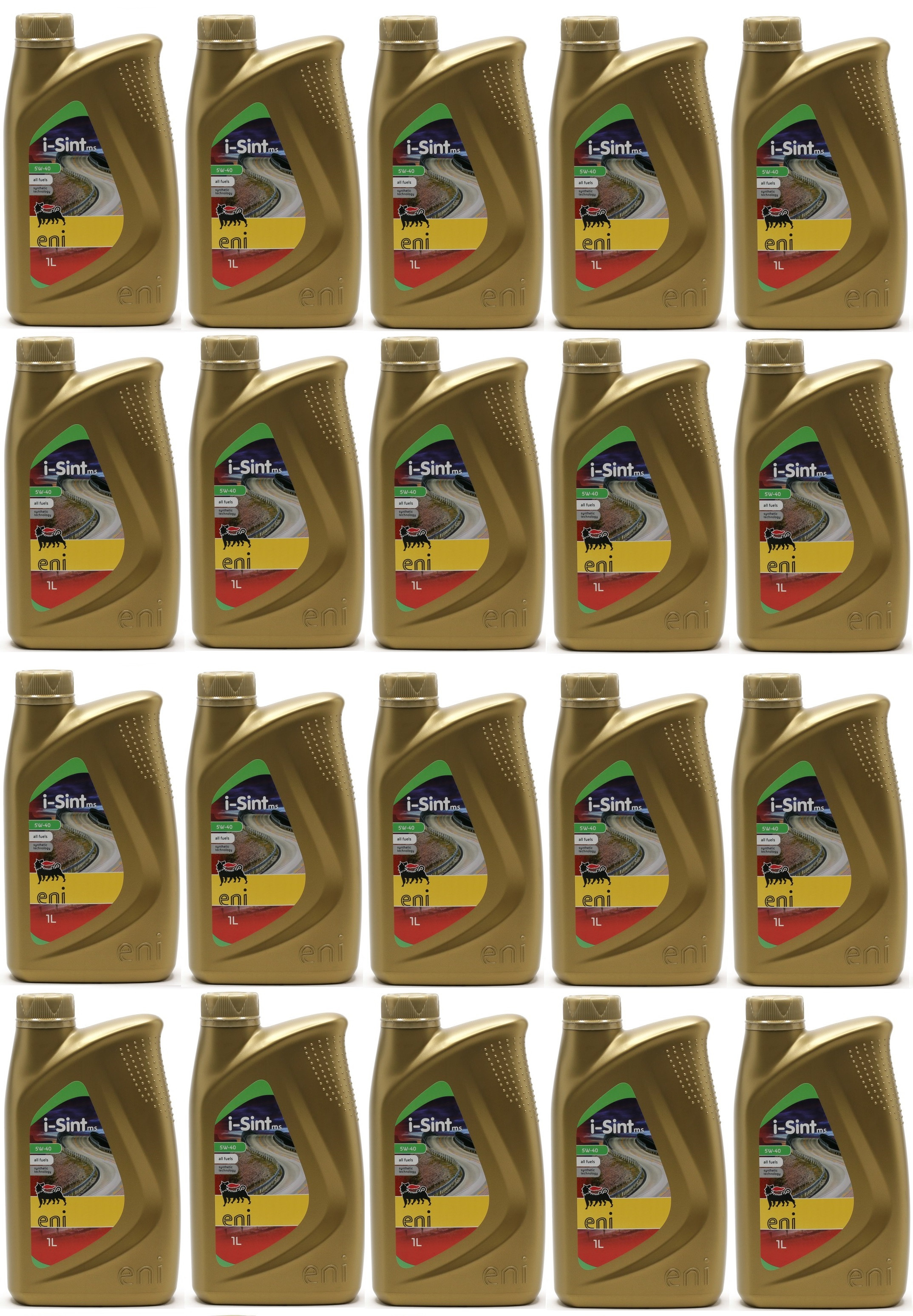 ENI i-Sint MS 5W-40 Motoröl 20x 1l = 20 Liter