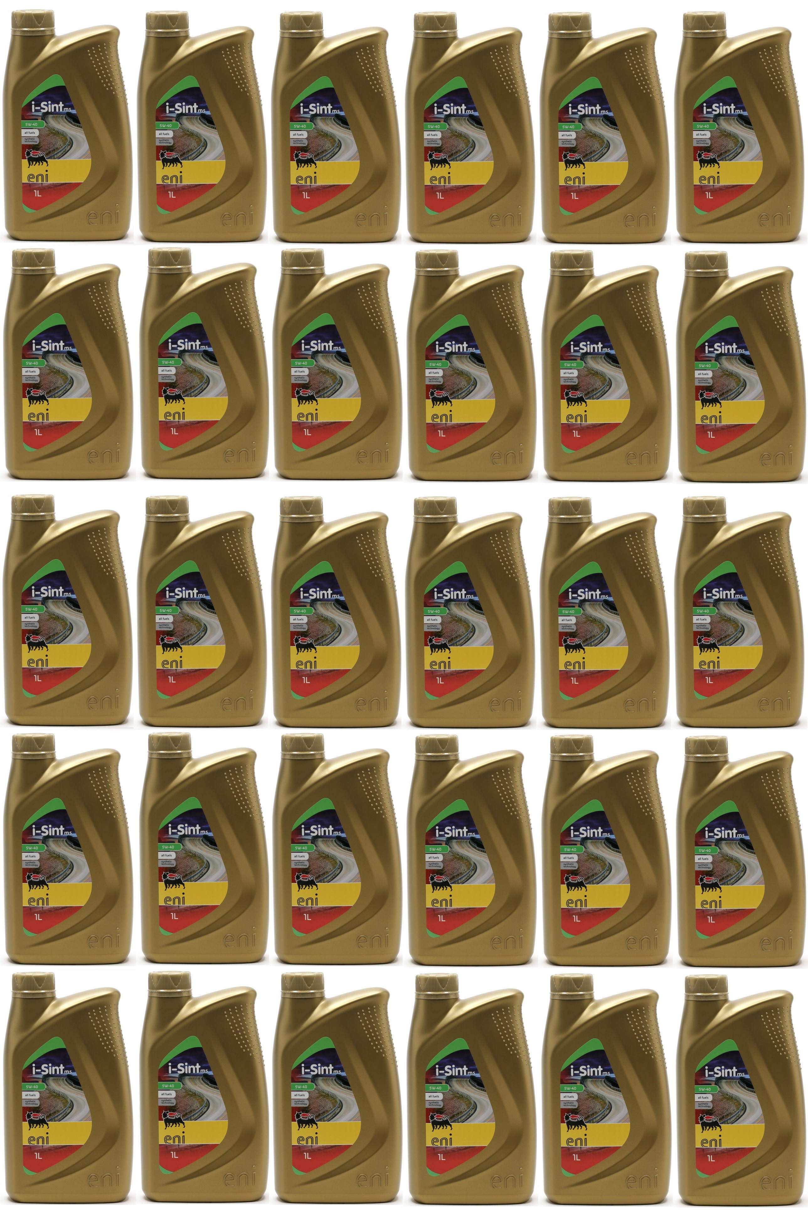 ENI i-Sint MS 5W-40 Motoröl 30x 1l = 30 Liter