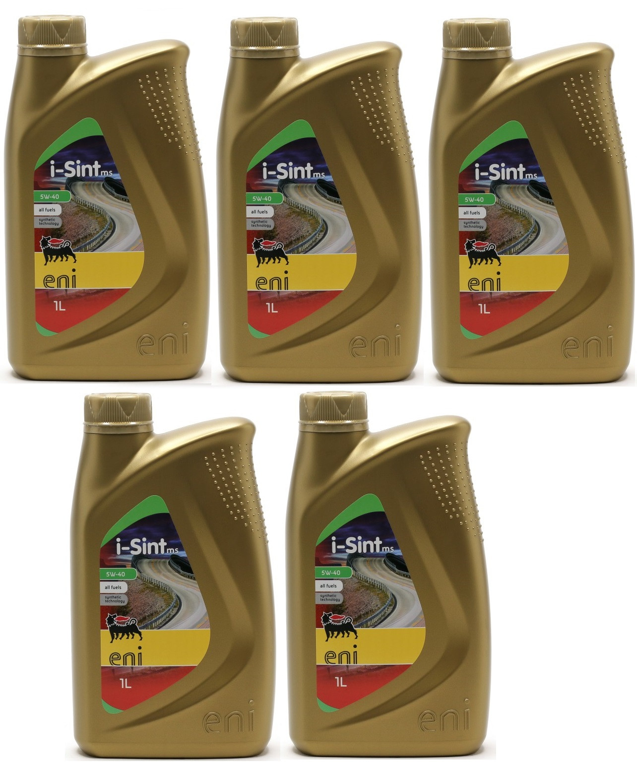 ENI i-Sint MS 5W-40 Motoröl 5x 1l = 5 Liter