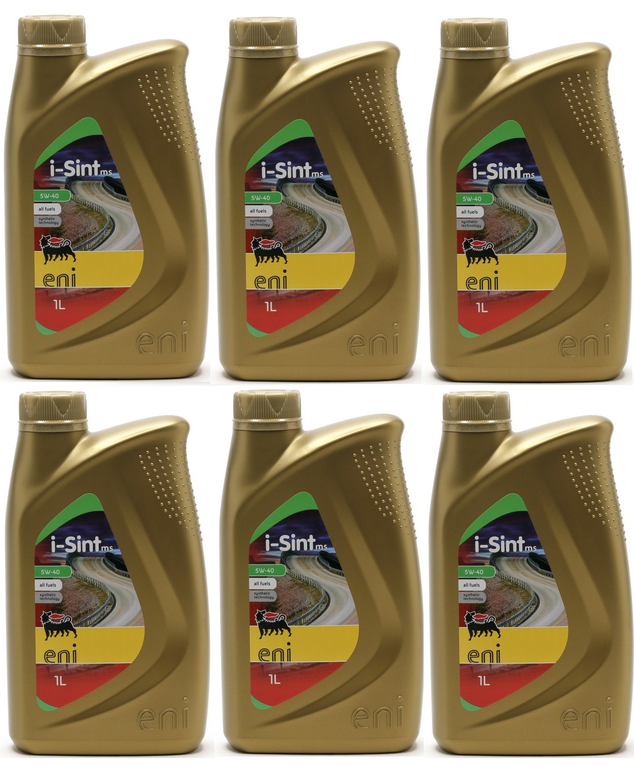 ENI i-Sint MS 5W-40 Motoröl 6x 1l = 6 Liter