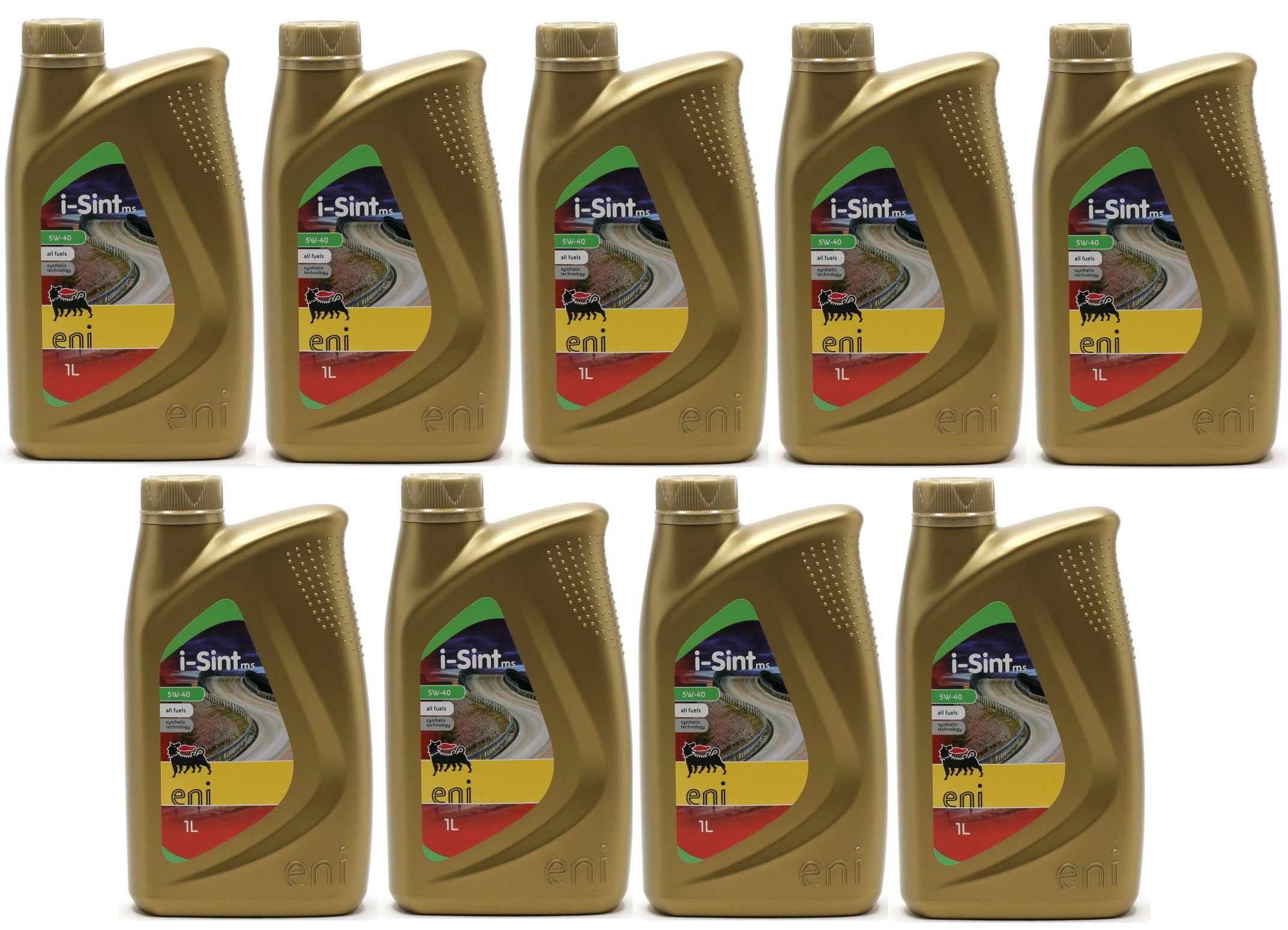 ENI i-Sint MS 5W-40 Motoröl 9x 1l = 9 Liter