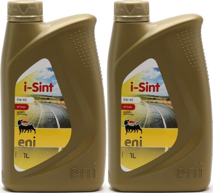 ENI i-Sint 5W-40 Motoröl 2x 1l = 2 Liter