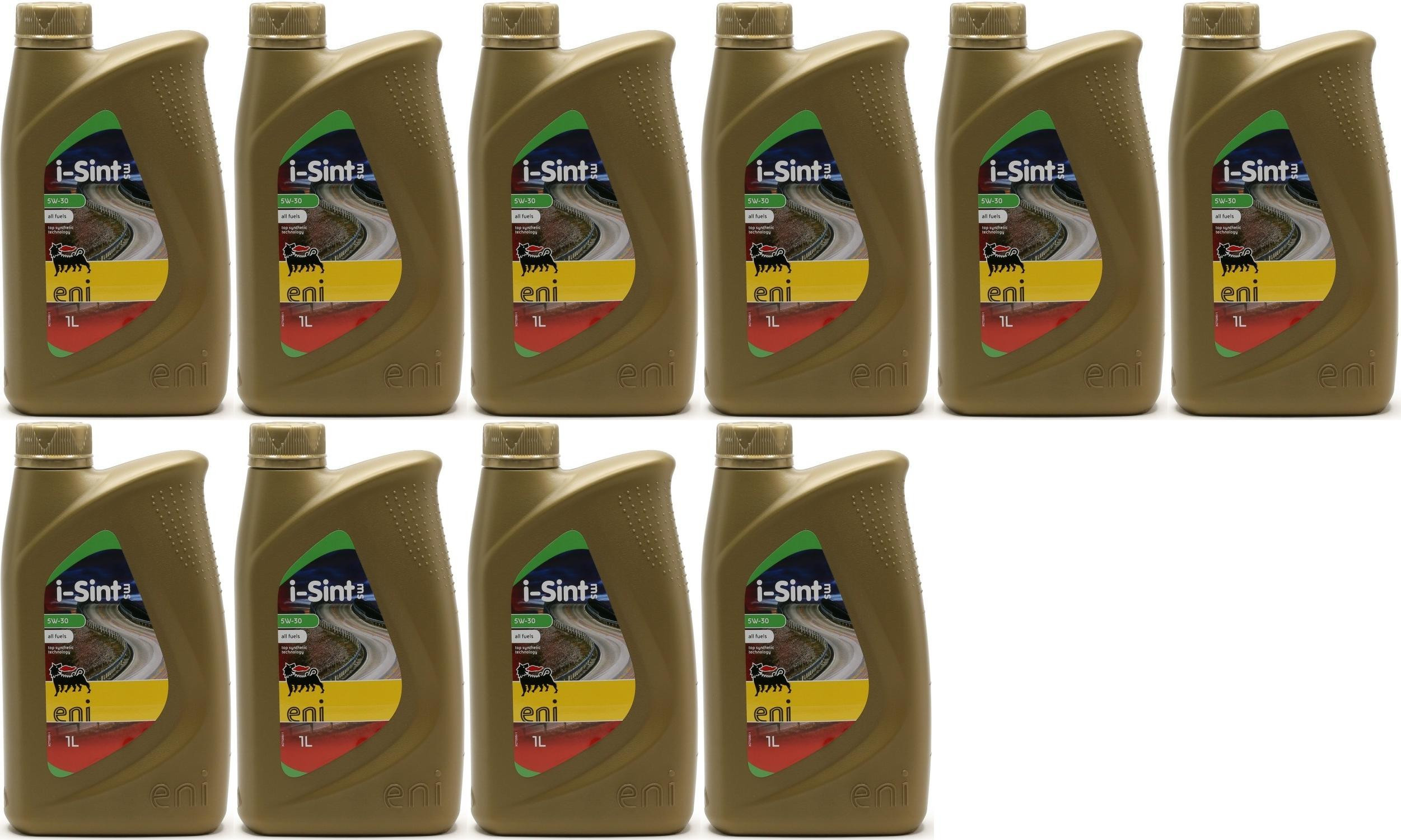 Eni i-Sint MS 5W-30 Motoröl 10x 1l = 10 Liter