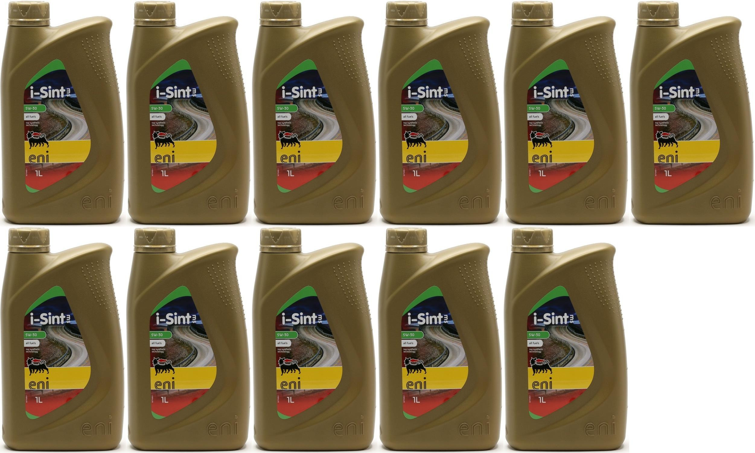 Eni i-Sint MS 5W-30 Motoröl 11x 1l = 11 Liter