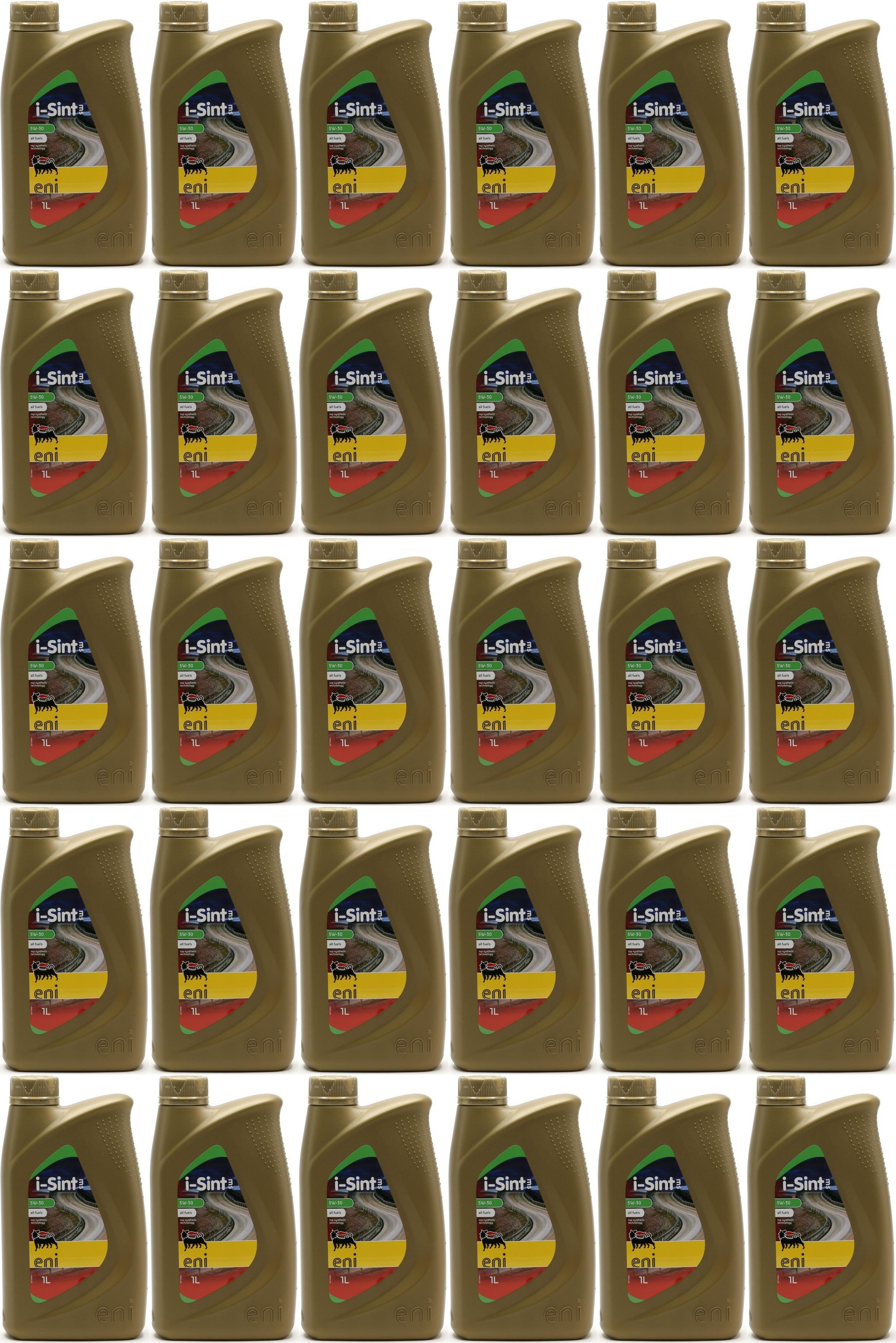 Eni i-Sint MS 5W-30 Motoröl 30x 1l = 30 Liter