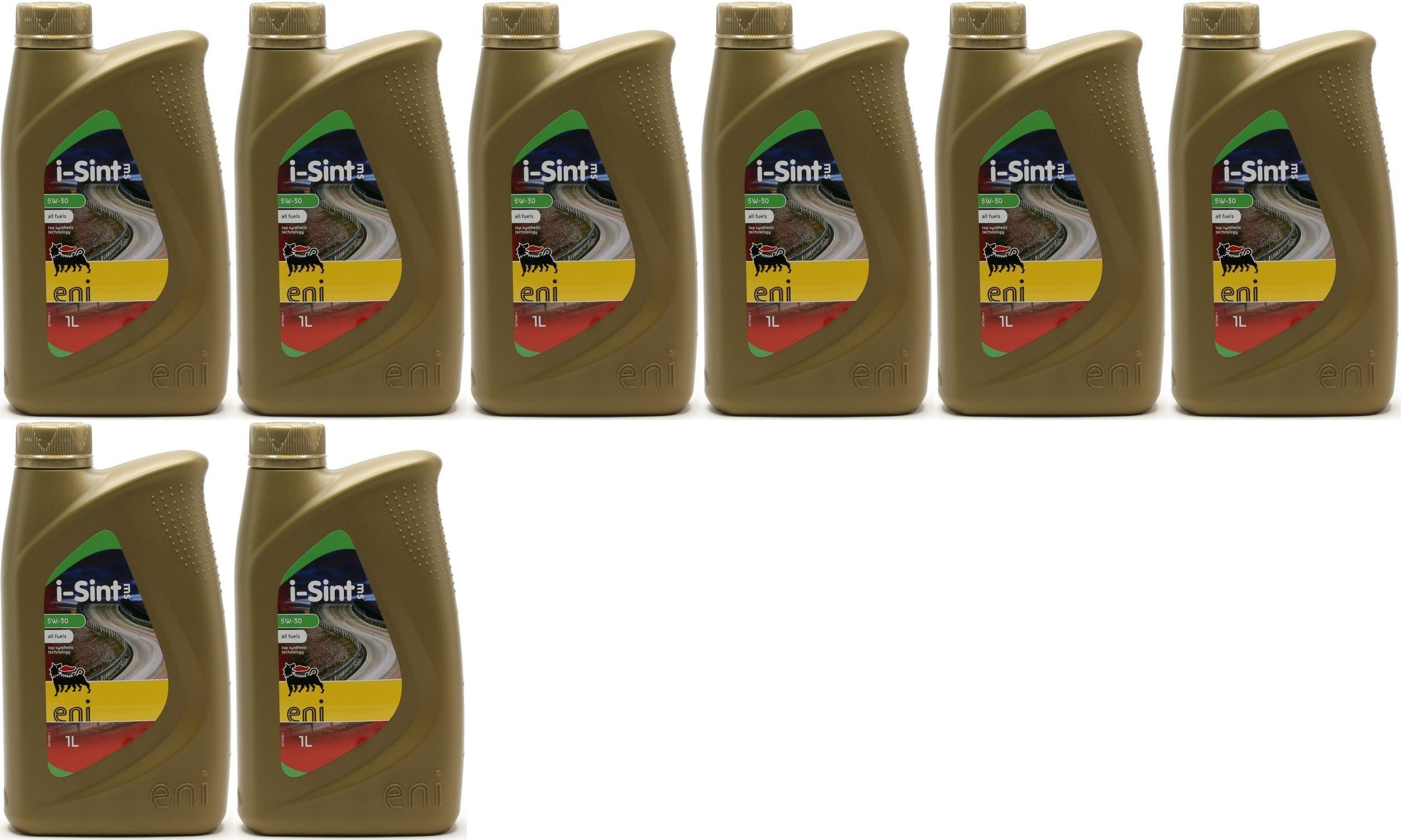 Eni i-Sint MS 5W-30 Motoröl 8x 1l = 8 Liter