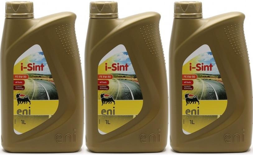 ENI i-Sint FE 5W-30 Motoröl 3x 1l = 3 Liter