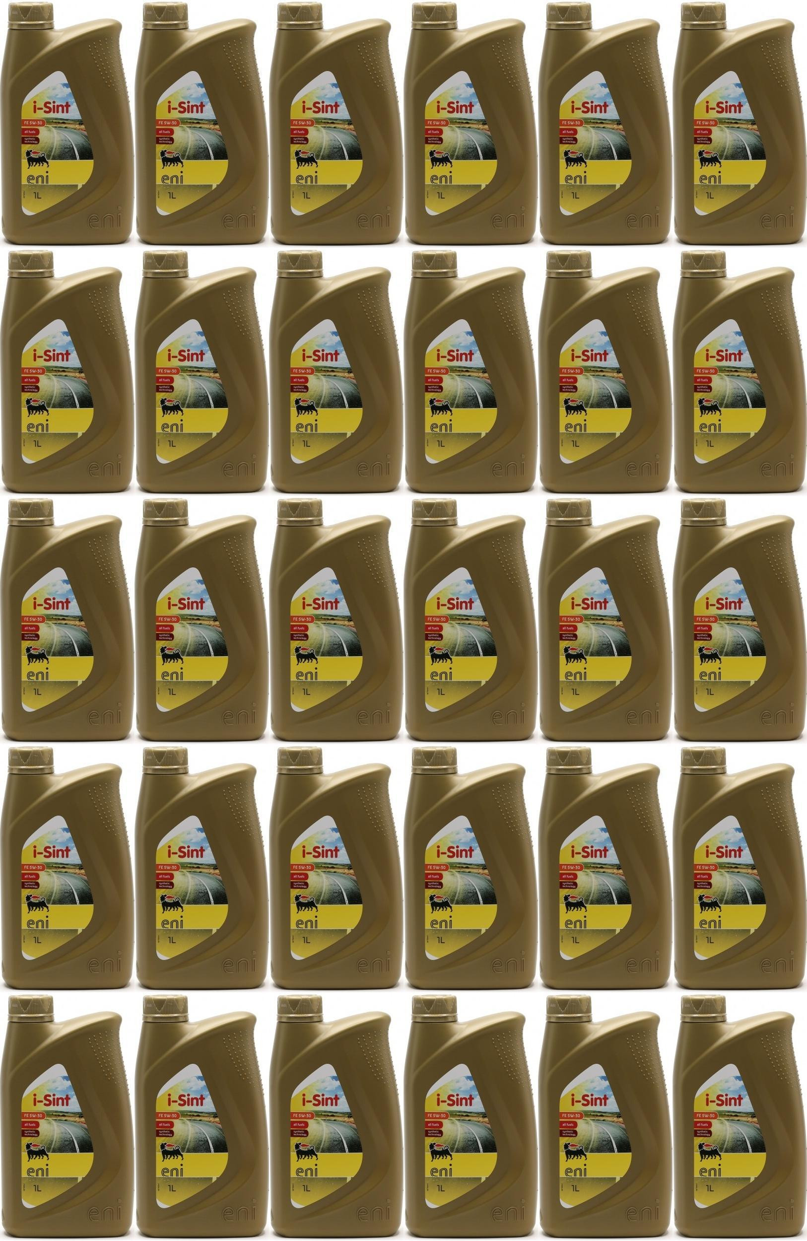 ENI i-Sint FE 5W-30 Motoröl 30x 1l = 30 Liter