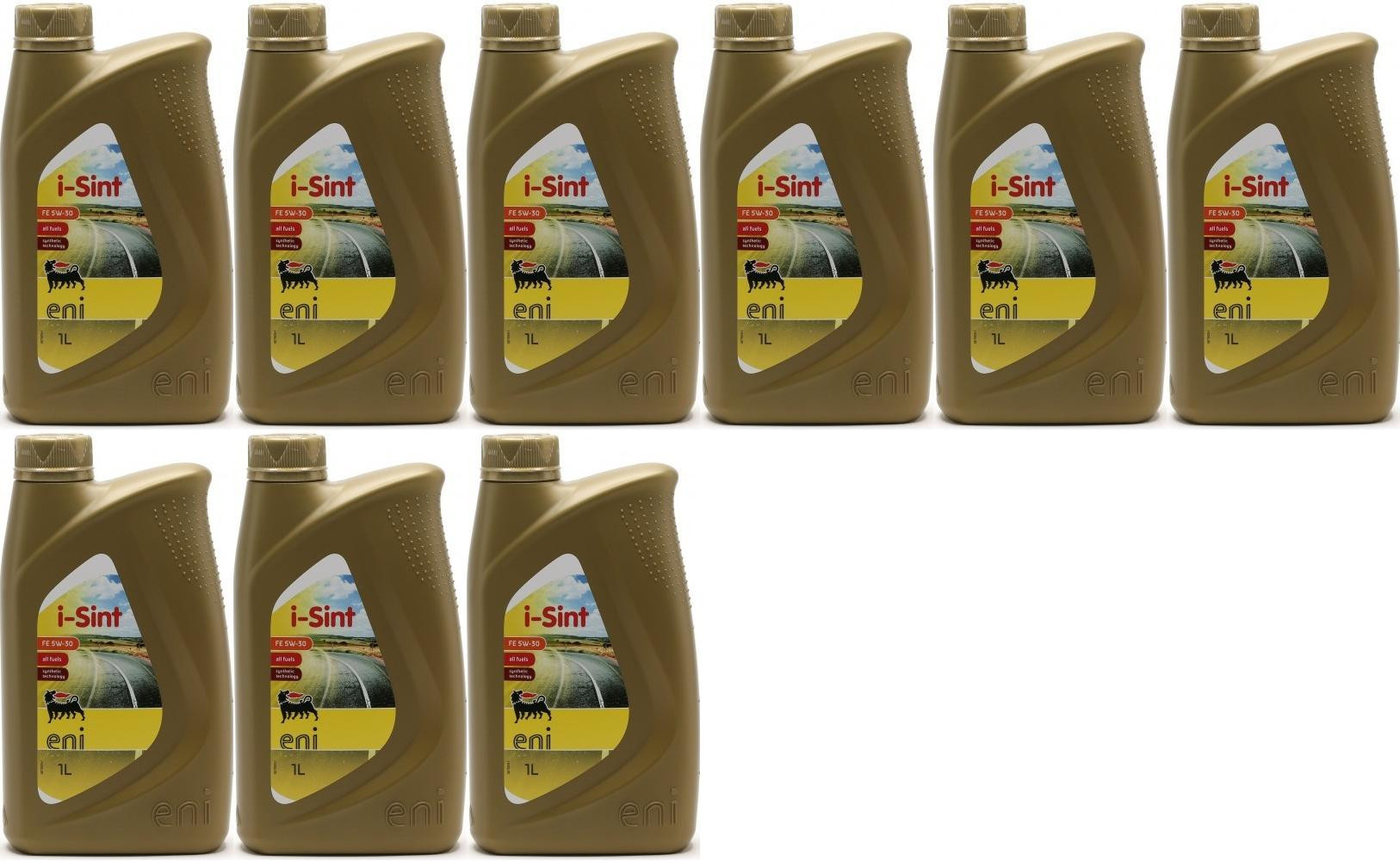 ENI i-Sint FE 5W-30 Motoröl 9x 1l = 9 Liter