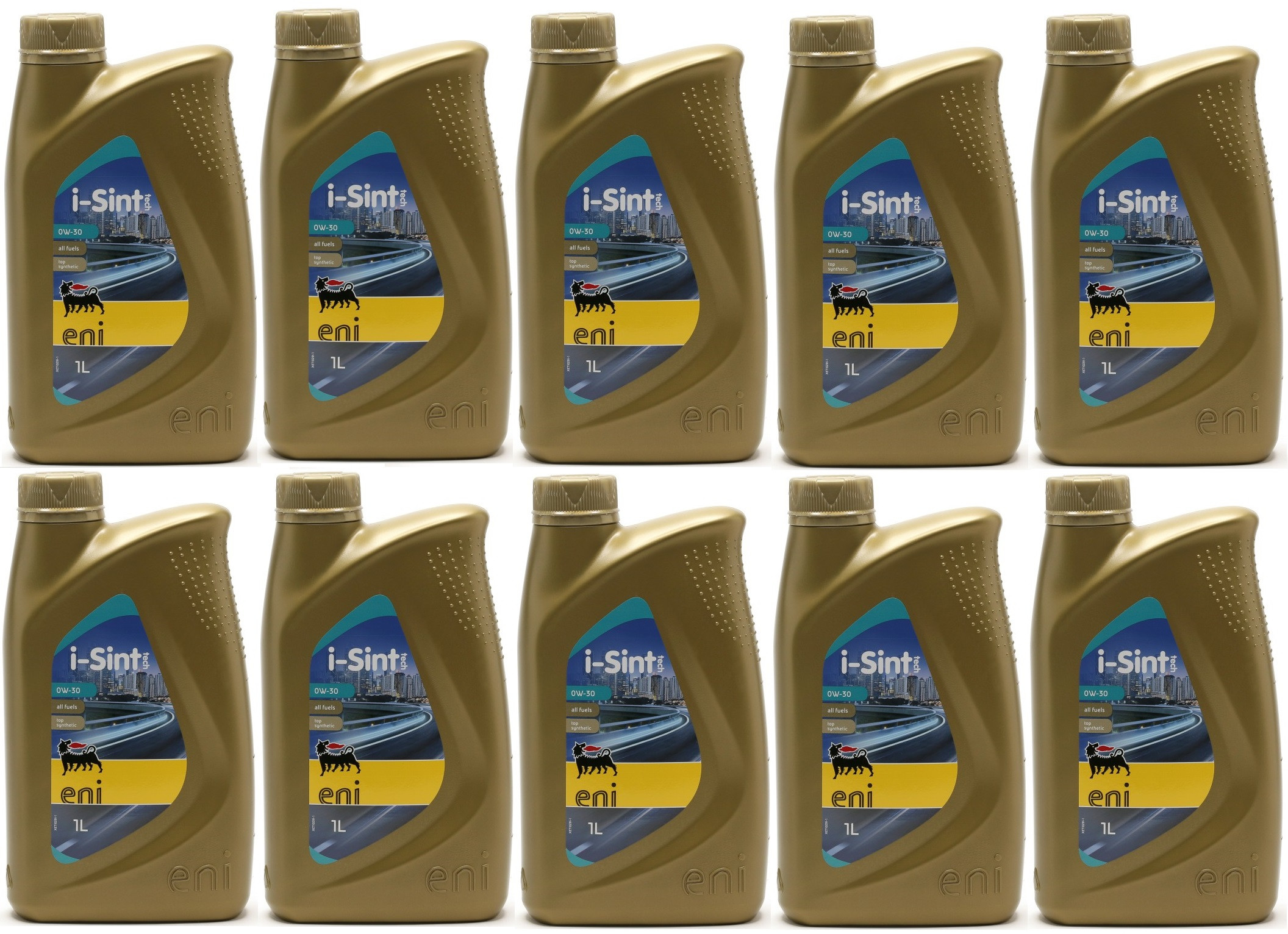 ENI i-Sint Tech 0W-30 Motoröl 10x 1l = 10 Liter