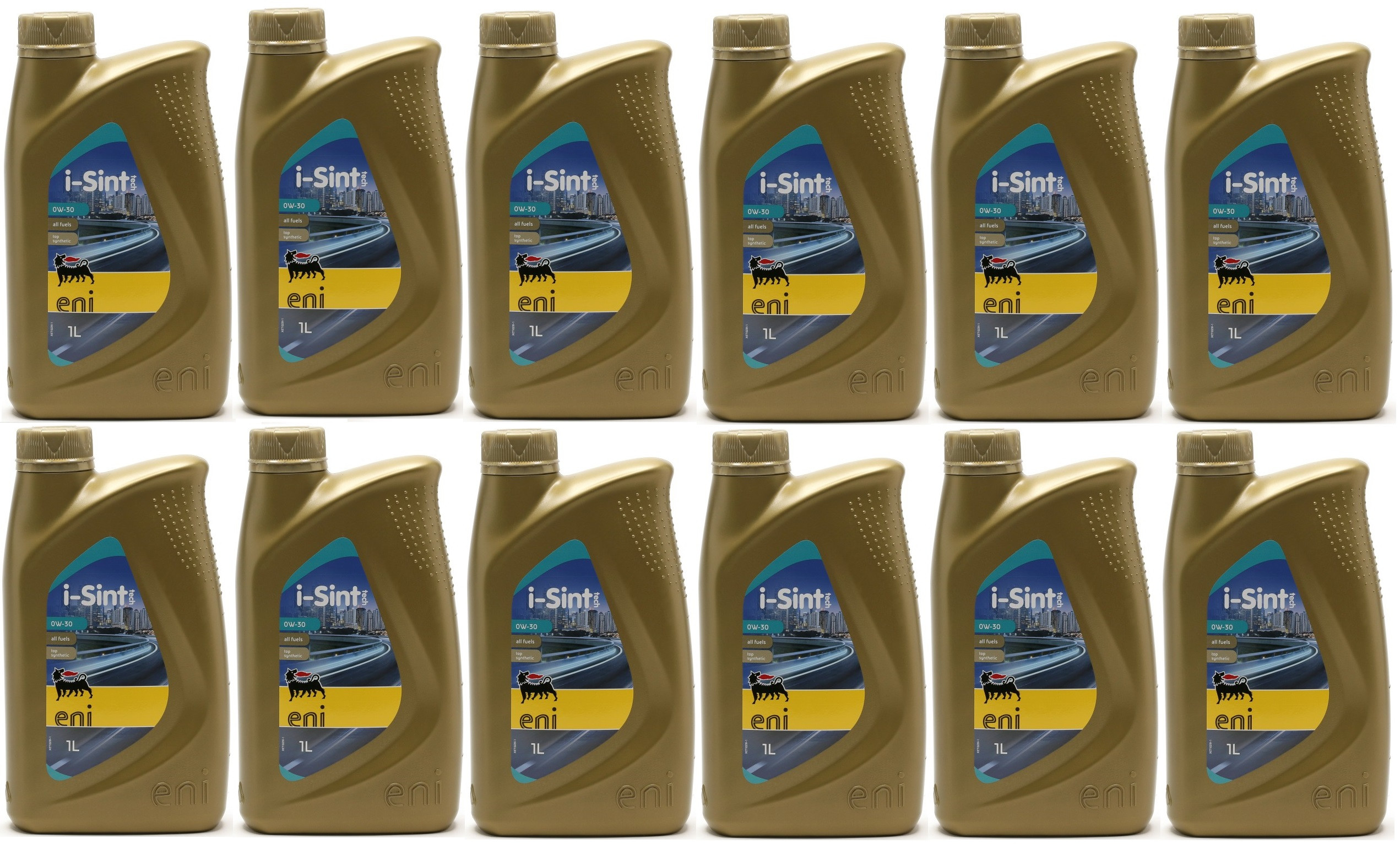 ENI i-Sint Tech 0W-30 Motoröl 12x 1l = 12 Liter