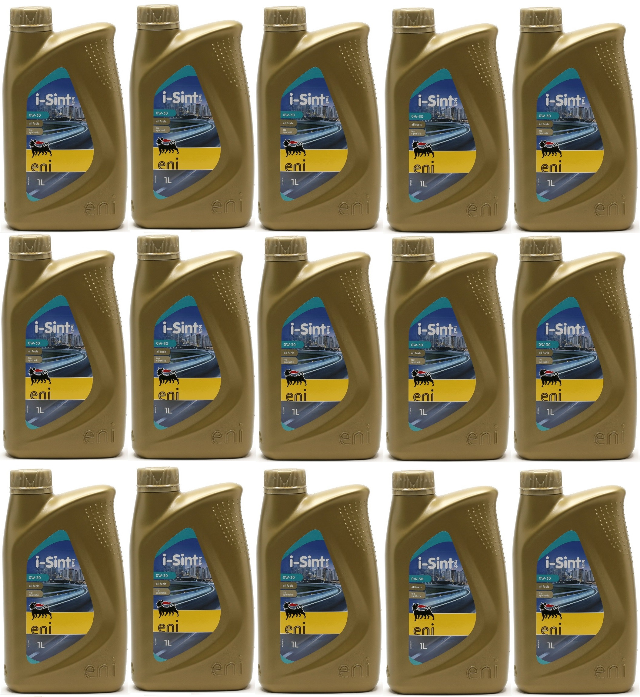 ENI i-Sint Tech 0W-30 Motoröl 15x 1l = 15 Liter