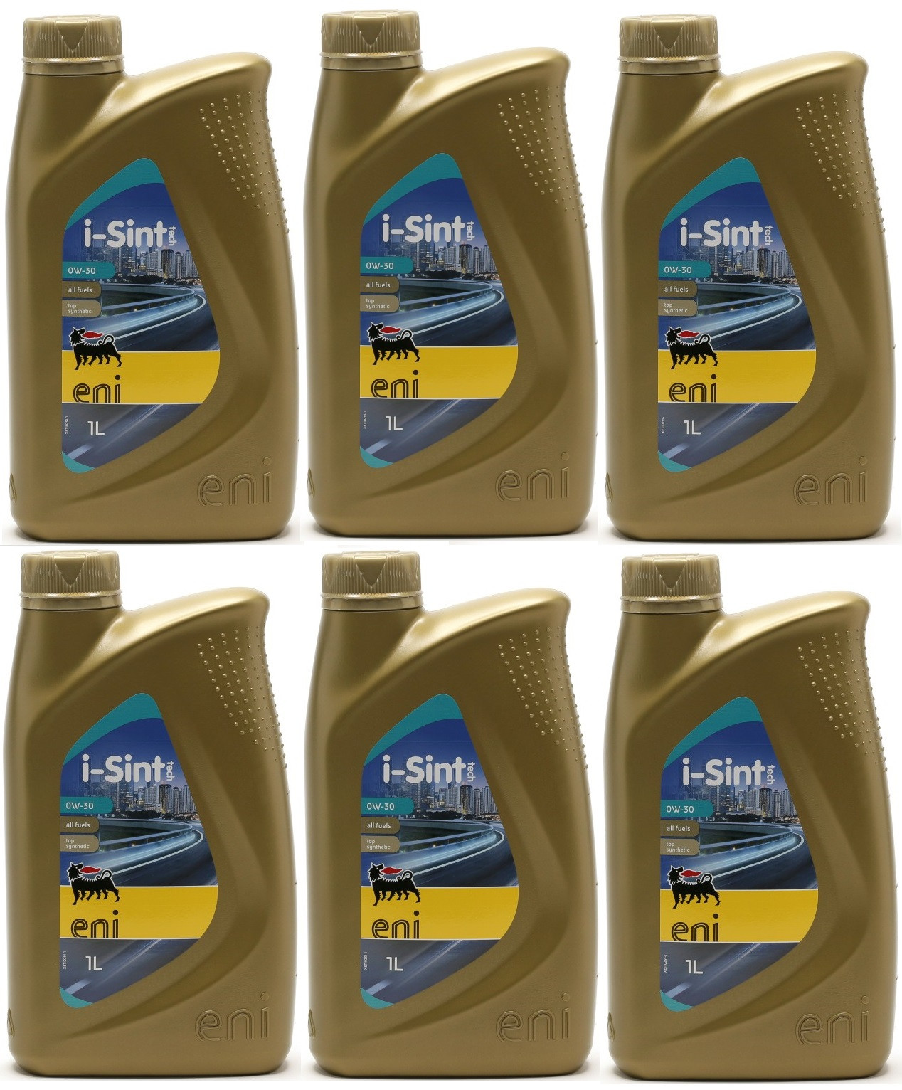 ENI i-Sint Tech 0W-30 Motoröl 6x 1l = 6 Liter