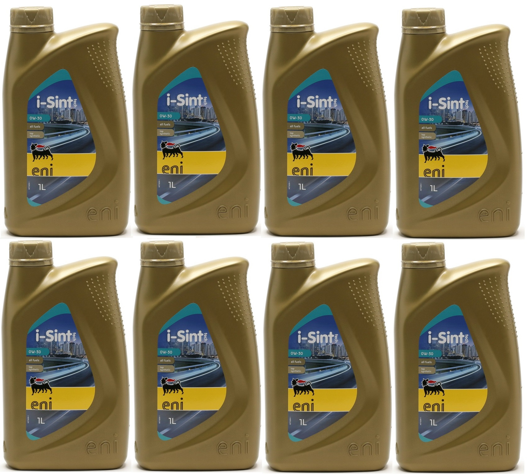 ENI i-Sint Tech 0W-30 Motoröl 8x 1l = 8 Liter