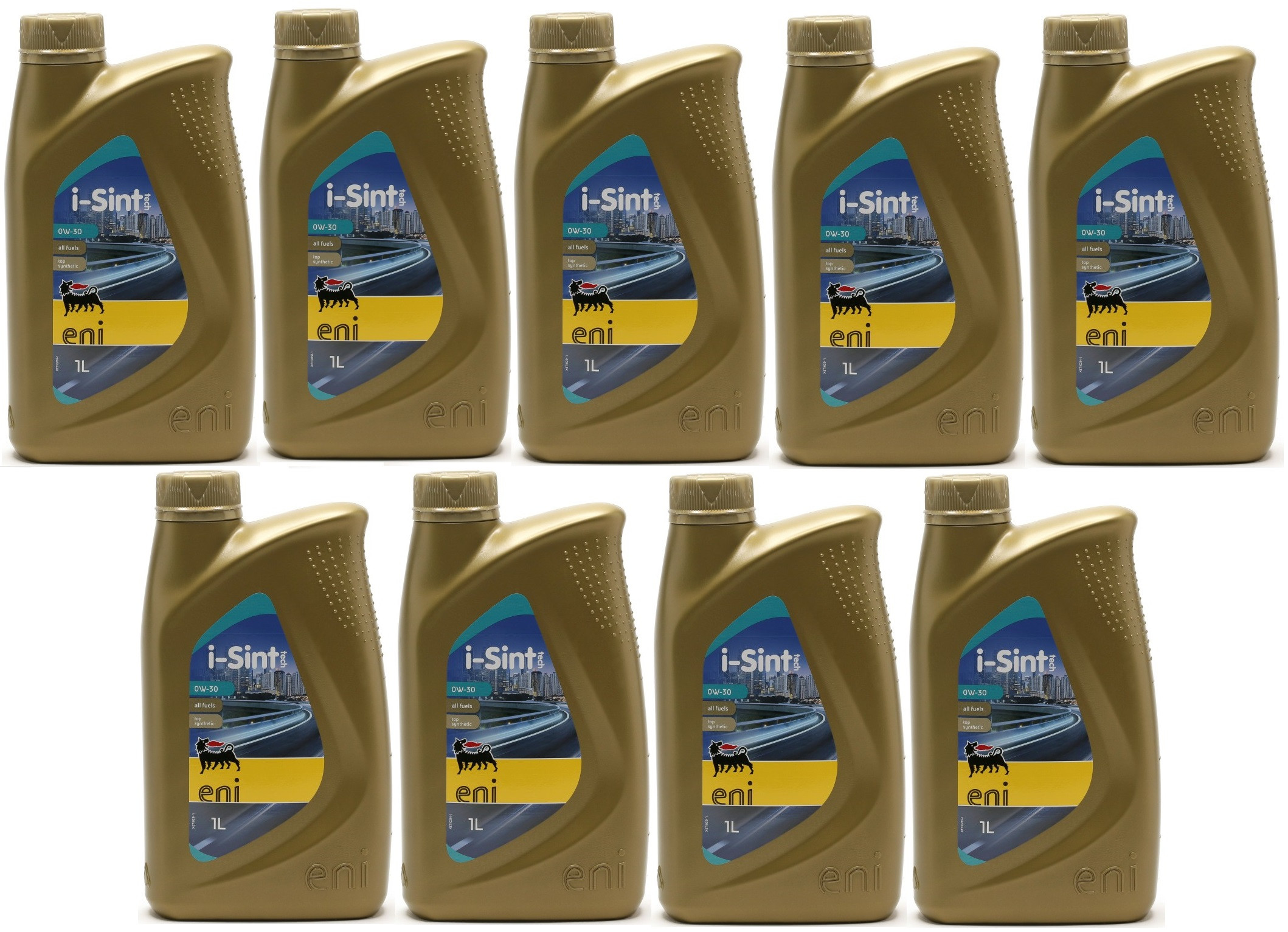 ENI i-Sint Tech 0W-30 Motoröl 9x 1l = 9 Liter