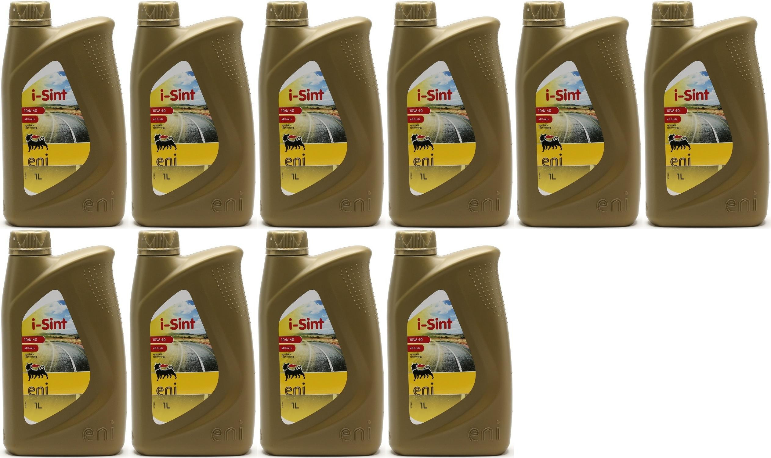 ENI i-Sint 10W-40 Diesel & Benziner Motoröliter 10x 1l = 10 Liter
