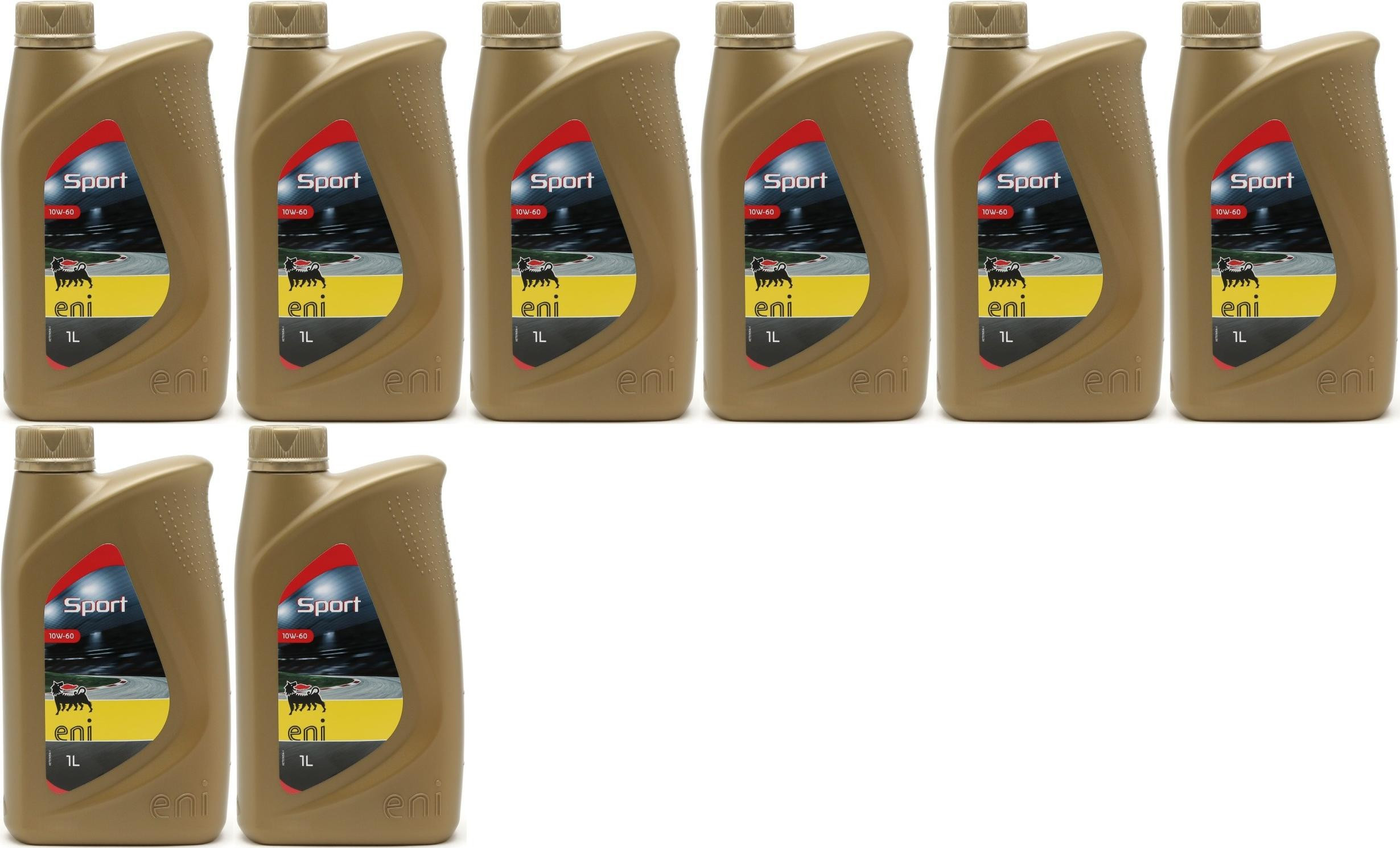 ENI Racing Sport 10W-60 Motoröl 8x 1l = 8 Liter