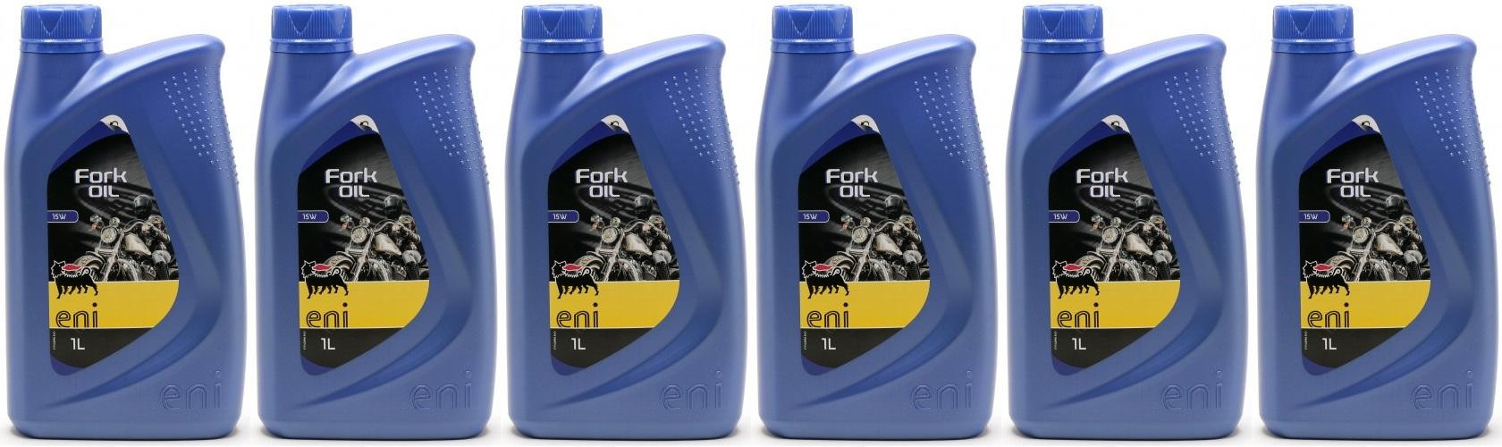ENI Fork Oil SAE 15W Gabelöl fork oil Motorrad 6x 1l = 6 Liter