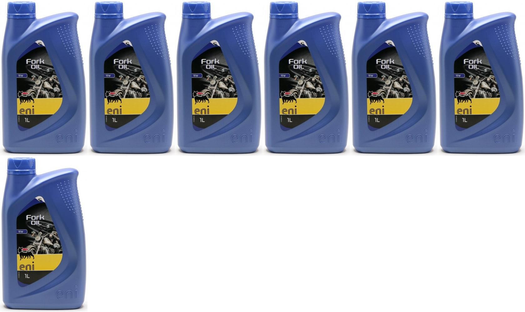 ENI Fork Oil SAE 15W Gabelöl fork oil Motorrad 7x 1l = 7 Liter