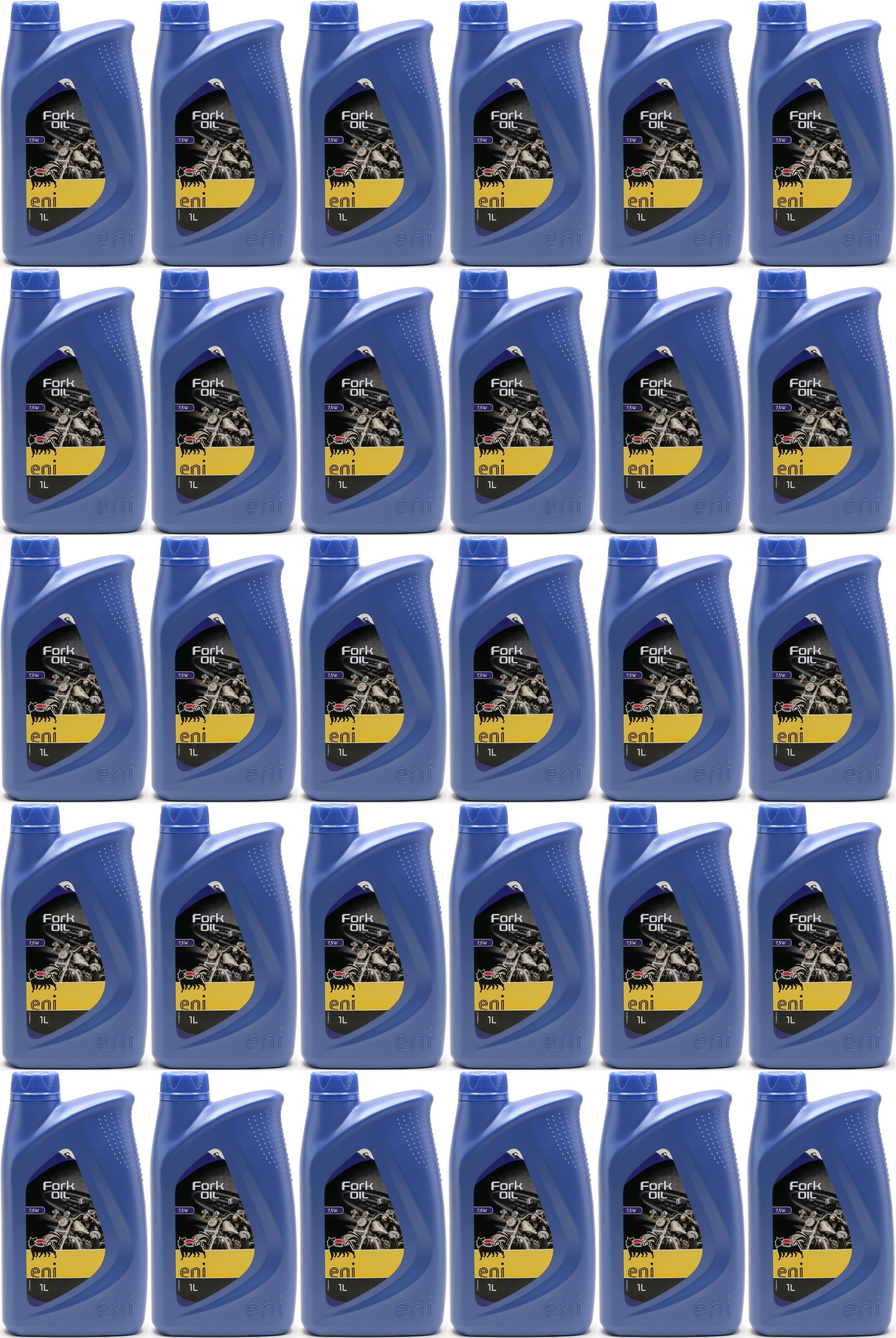 ENI Fork Oil SAE 7,5W Gabelöl fork oil 30x 1l = 30 Liter