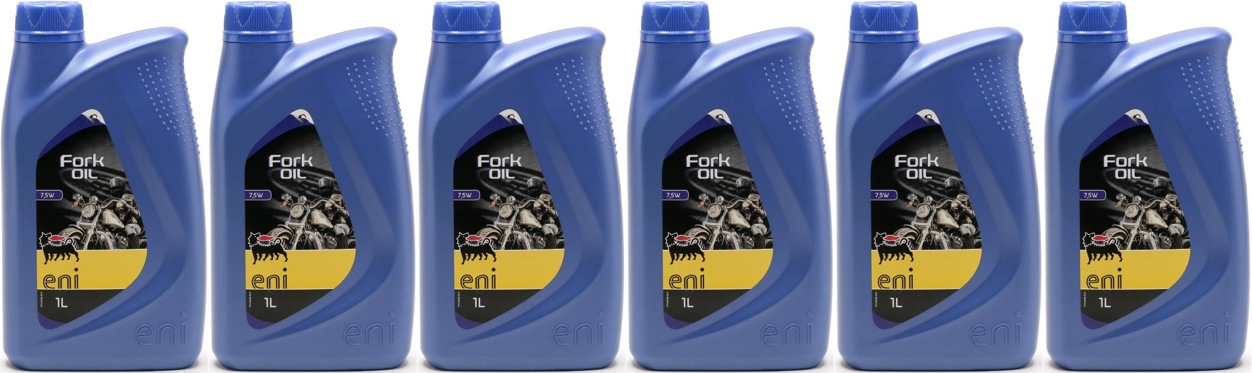 ENI Fork Oil SAE 7,5W Gabelöl fork oil 6x 1l = 6 Liter