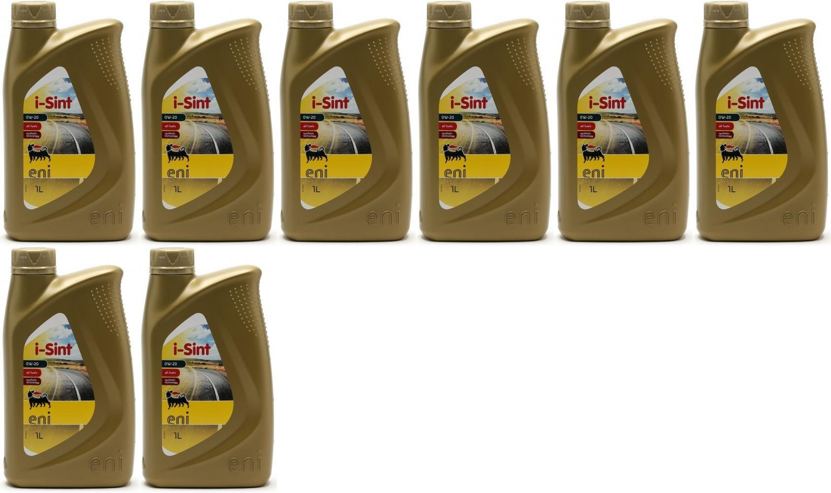 Eni i-Sint 0W-20 Motoröl 8x 1l = 8 Liter