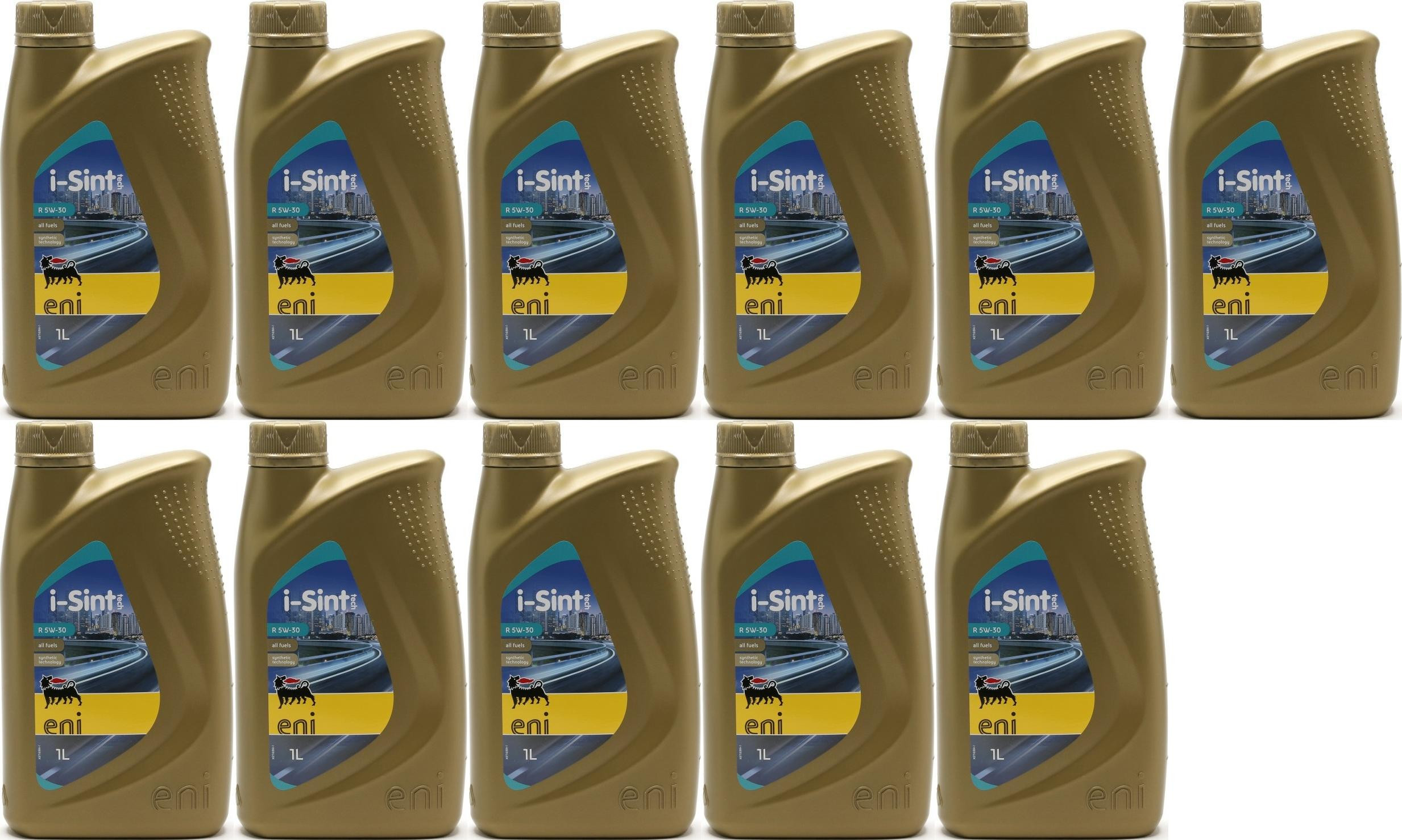 Eni i-Sint tech R 5W-30 Motoröl 11x 1l = 11 Liter