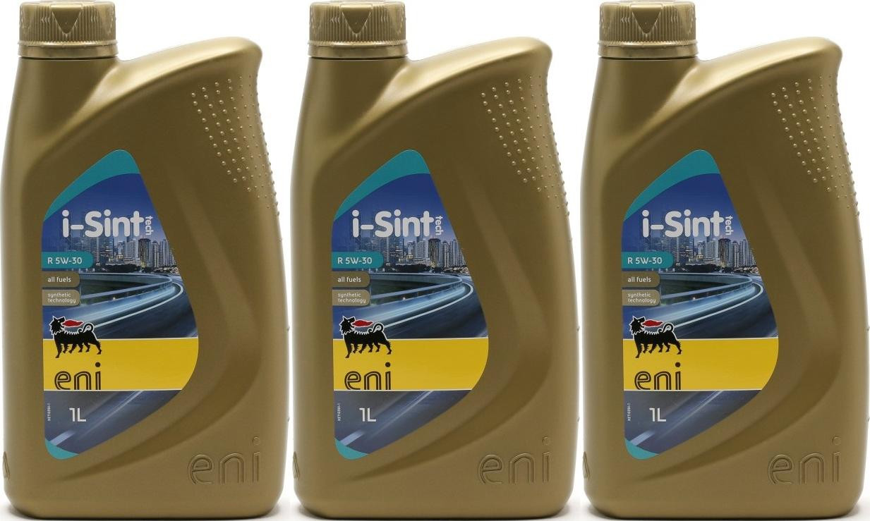 Eni i-Sint tech R 5W-30 Motoröl 3x 1l = 3 Liter
