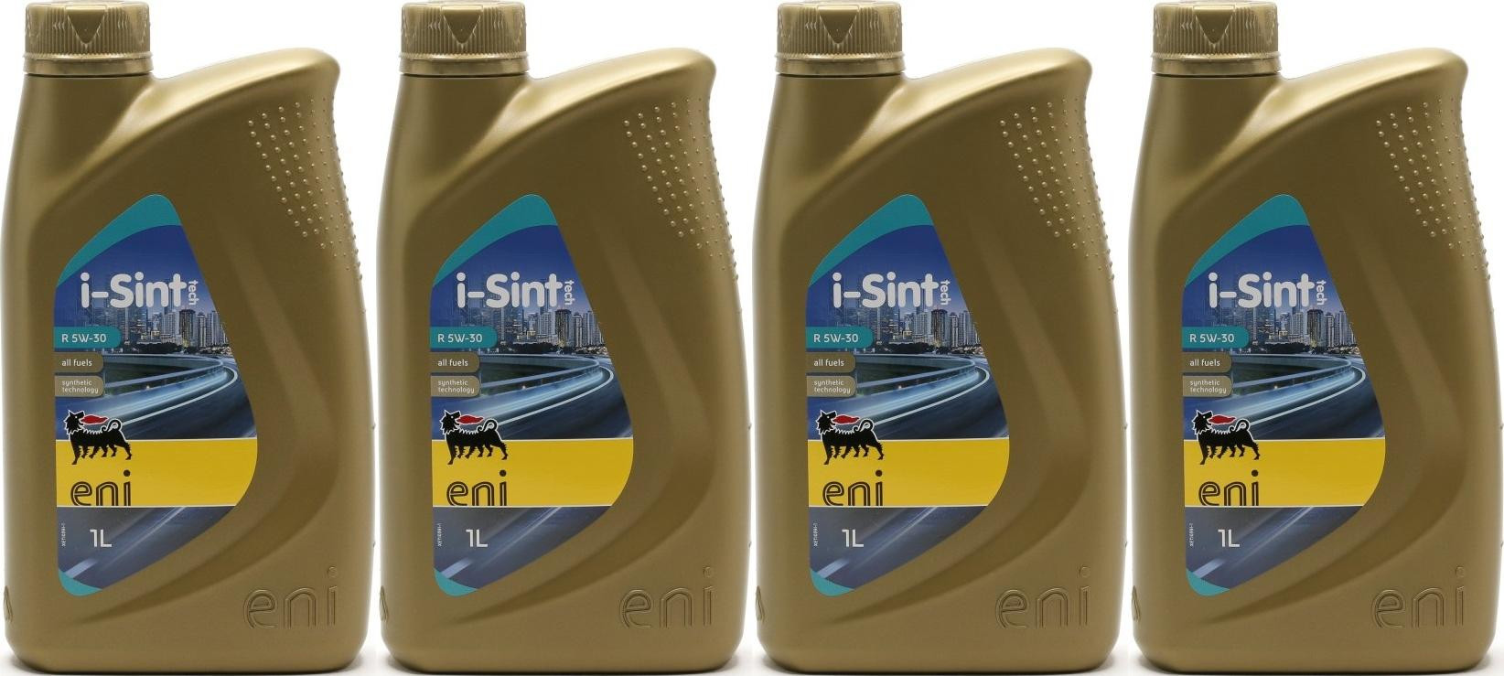 Eni i-Sint tech R 5W-30 Motoröl 4x 1l = 4 Liter