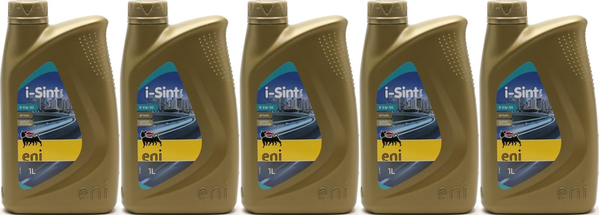 Eni i-Sint tech R 5W-30 Motoröl 5x 1l = 5 Liter