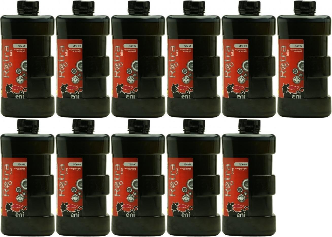 Eni Rotra Bike synt 75W-90 Getriebeöl GL 4/5 Piaggio 11x 1l = 11 Liter