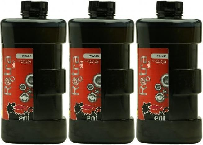 Eni Rotra Bike synt 75W-90 Getriebeöl GL 4/5 Piaggio 3x 1l = 3 Liter