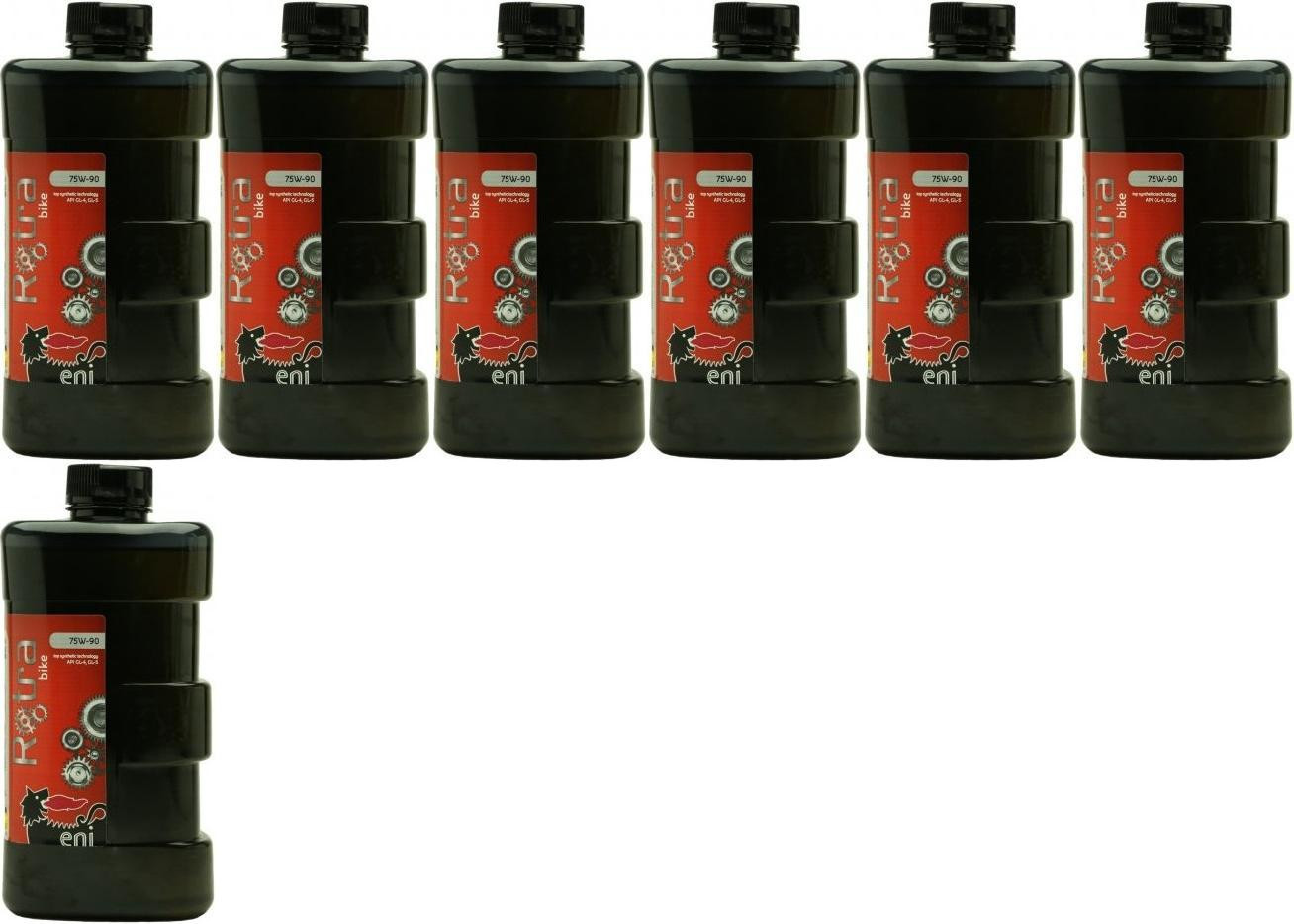 Eni Rotra Bike synt 75W-90 Getriebeöl GL 4/5 Piaggio 7x 1l = 7 Liter