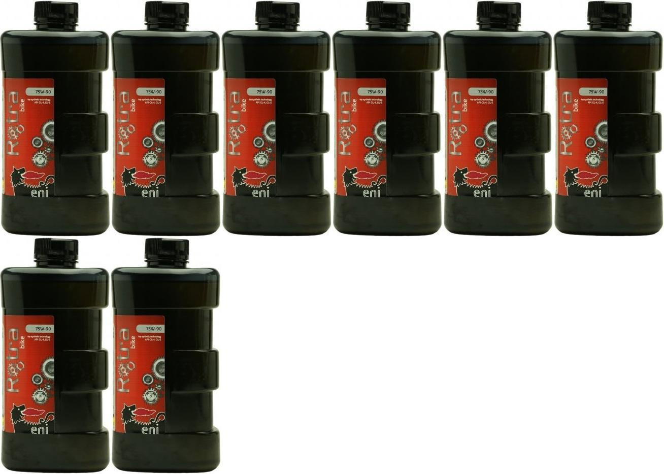 Eni Rotra Bike synt 75W-90 Getriebeöl GL 4/5 Piaggio 8x 1l = 8 Liter