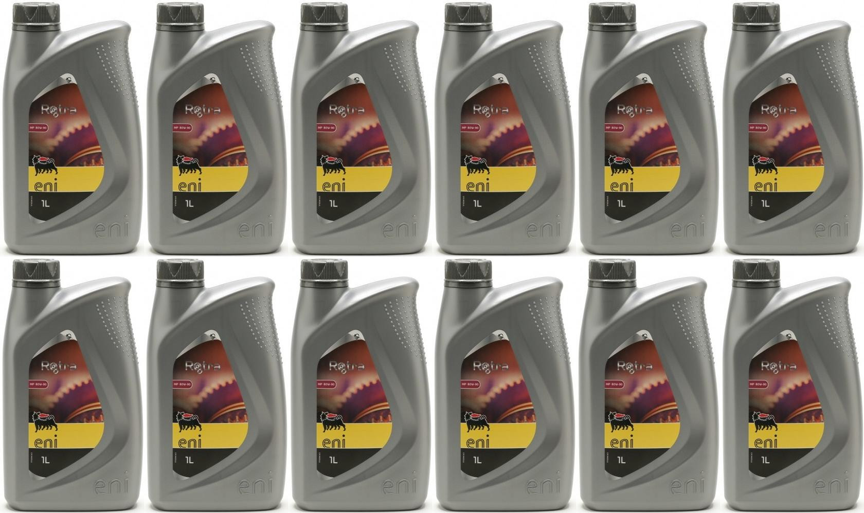 Eni Rotra MP SAE 80W-90 Motorrad Roller Moped Mokick Getriebeöl 12x 1l=12 Liter