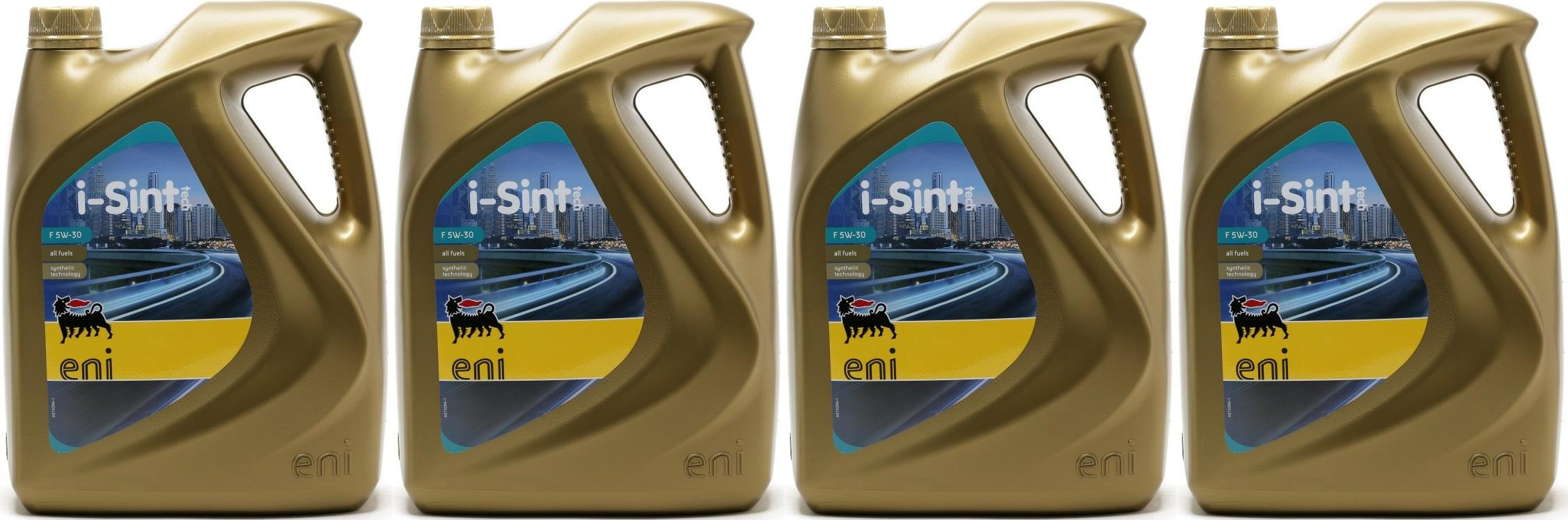 Eni i-Sint tech F 5W-30 Motoröl 4x 5 = 20 Liter