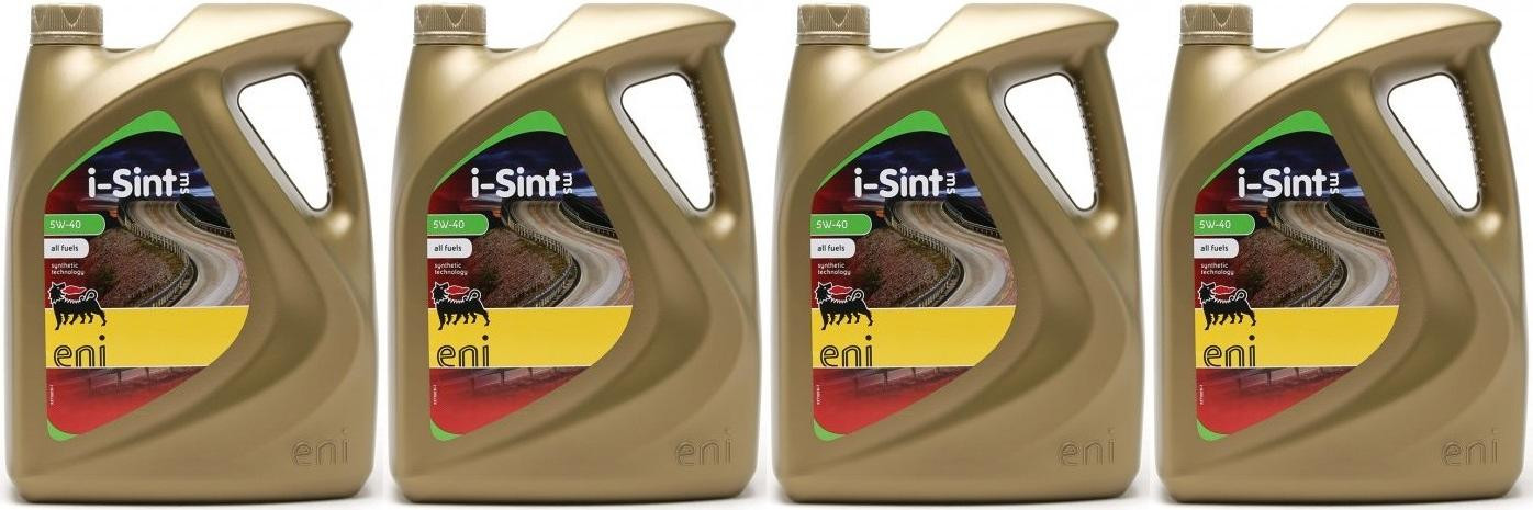 ENI i-Sint MS 5W-40 Motoröl 4x 5 = 20 Liter