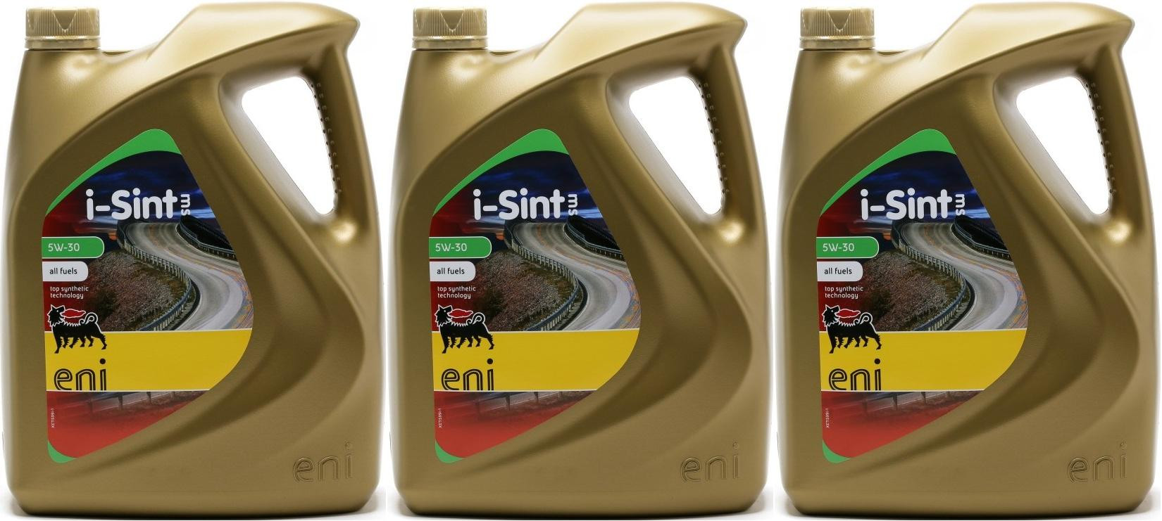 Eni i-Sint MS 5W-30 Motoröl 3x 5 = 15 Liter