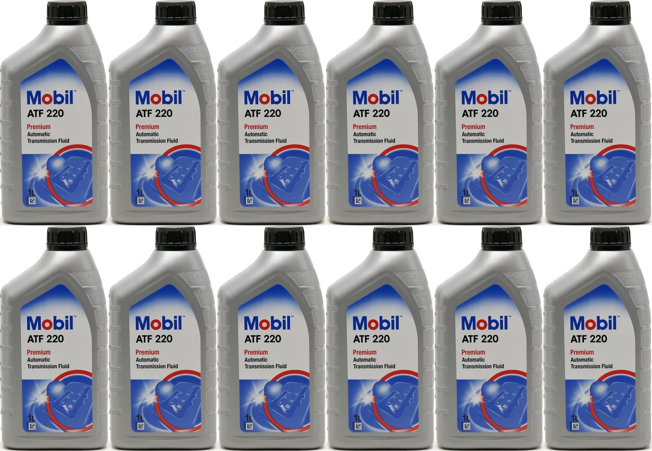 Mobil 1 ATF 220 Automatiköl Getriebeöl 12x 1l = 12 Liter