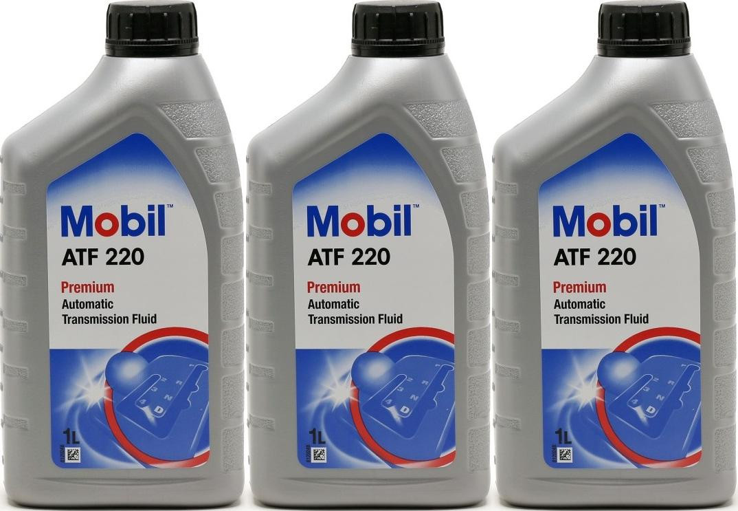 Mobil 1 ATF 220 Automatiköl Getriebeöl 3x 1l = 3 Liter