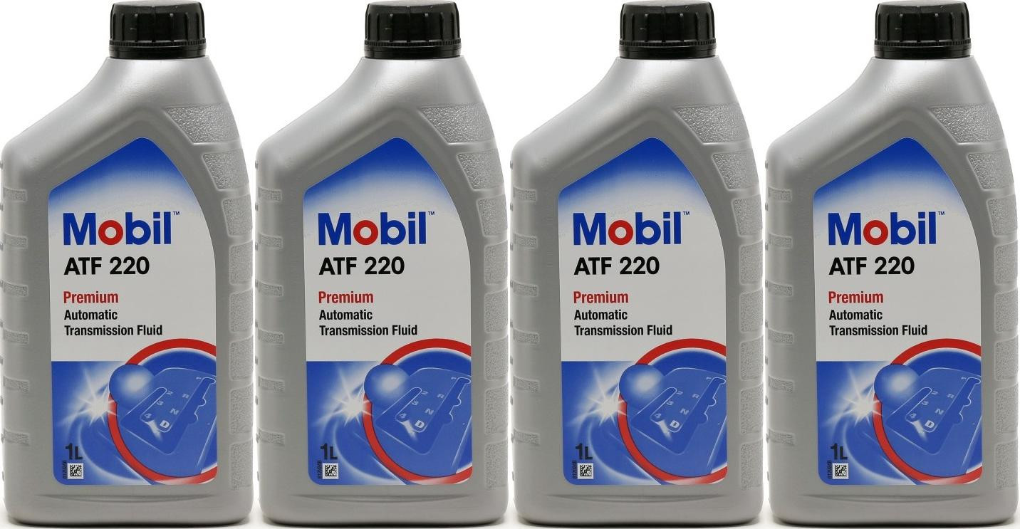 Mobil 1 ATF 220 Automatiköl Getriebeöl 4x 1l = 4 Liter