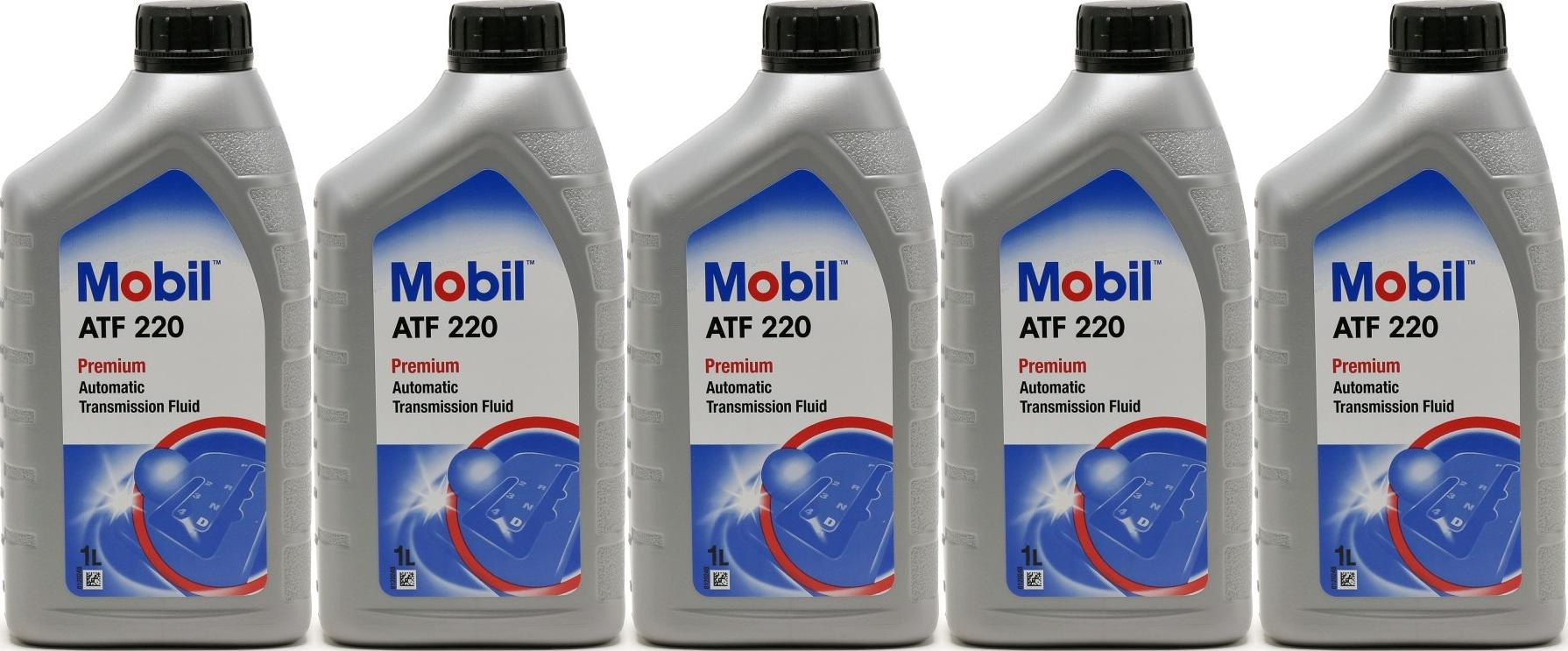 Mobil 1 ATF 220 Automatiköl Getriebeöl 5x 1l = 5 Liter