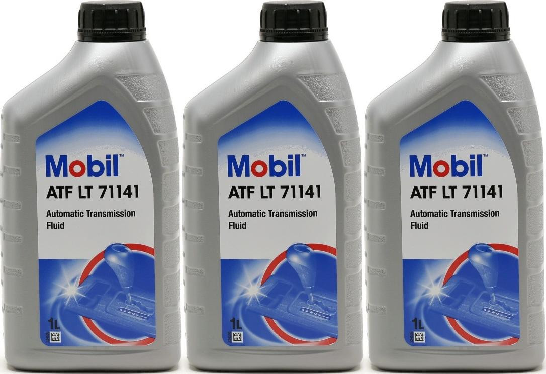 Mobil 1 ATF LT 71141 Automatiköl Getriebeöl 3x 1l = 3 Liter