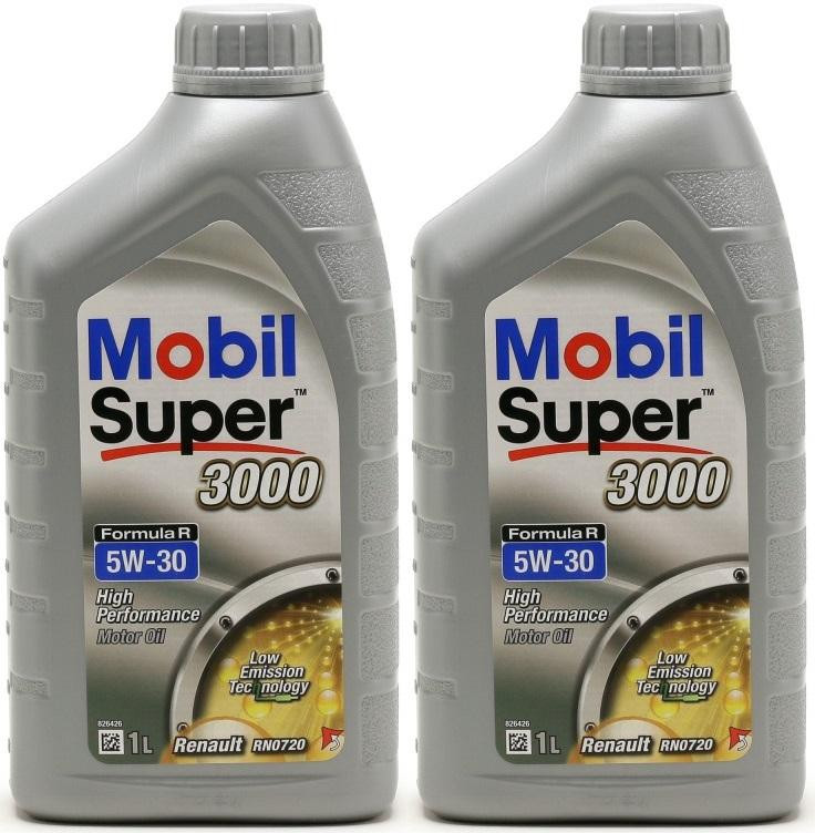 Mobil Super 3000 Formula R 5W-30 Motoröl 2x 1l = 2 Liter